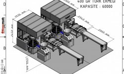 6000 Kapasiteli Ekmek Hattı